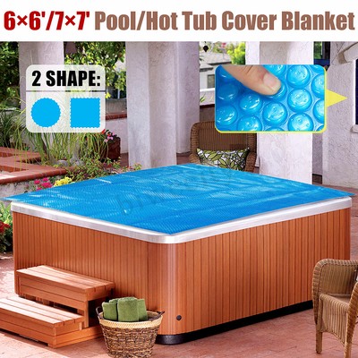 6ft 7ft Round Square Swimming Pool Spa Hot Tub Cover 400mm