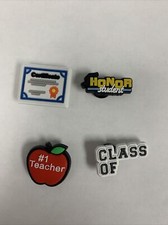 SCHOOL Shoe Or Bracelet Charm Compatible With Shoes And Wristband