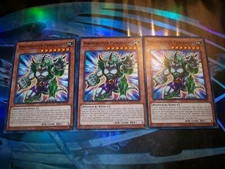 3x Dinowrestler Pankratops 1st Edition Common BLC1-EN102 Yu-Gi-Oh!