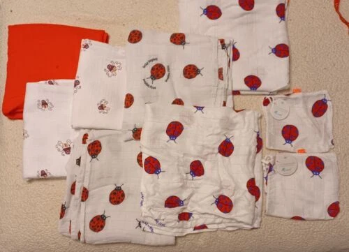 Tula Multicolor Nursery Swaddling Blankets