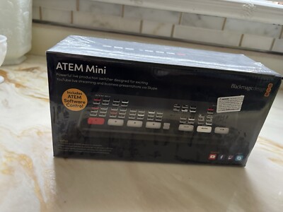Blackmagic Design ATEM Mini - Sealed Pro Live Production Switcher for Streaming 