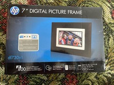 HP 7" Digital Picture Frame df730v1 800 New In Box