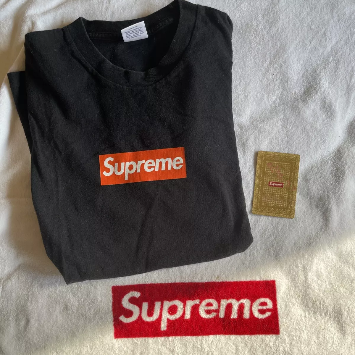 Supreme 20th Anniversary Box Logo Tee Black