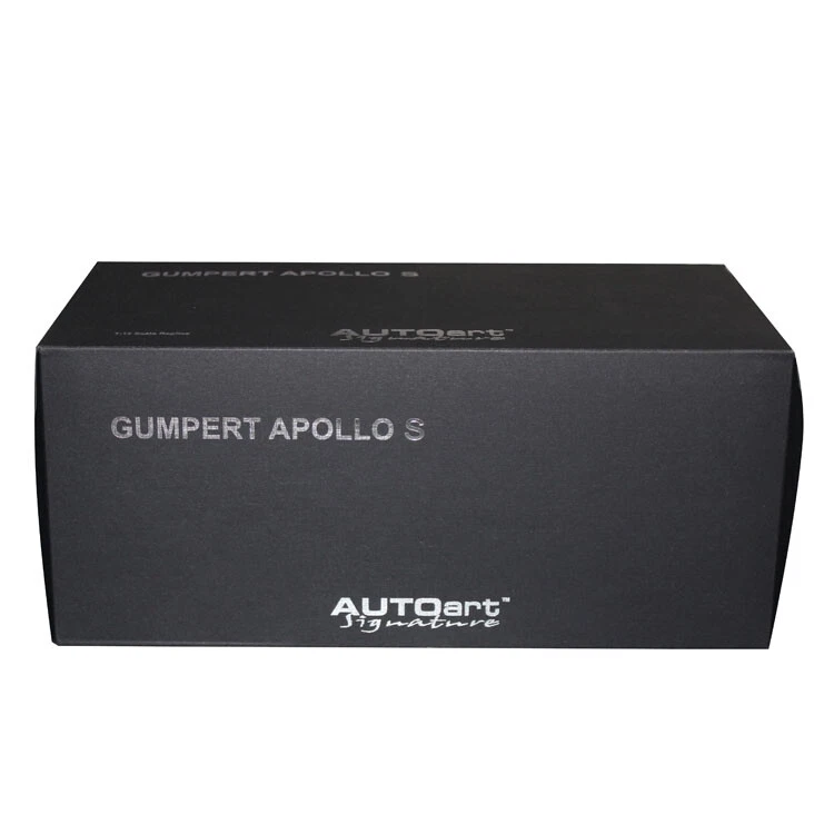 AUTOart 1/18 GUMPERT APOLLO S Diecast Model Car Gifts Blue Gifts Collection - Image 4 of 4