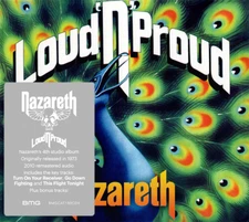 Nazareth ~ Loud 'N' Proud (1973) CD 2022 BMG Germany •• NEW ••