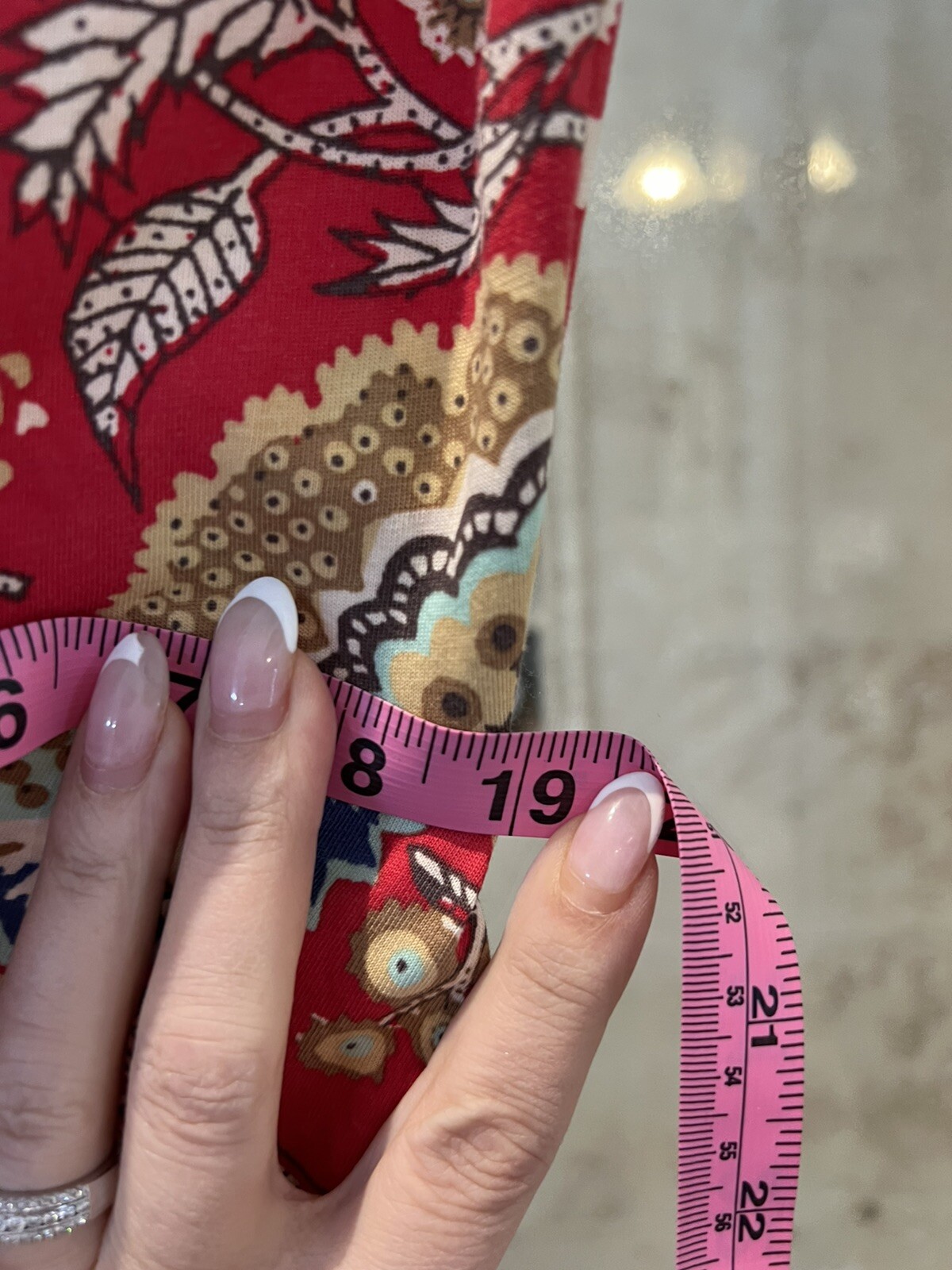 Chaps Women's Size XL Red Short Sleeve Fit Flare … - image 7