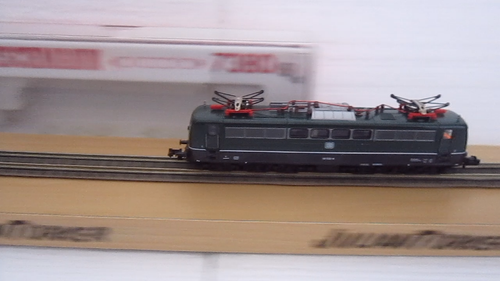 FLEISCHMANN 7380 N PICCOLO DB BR 151 032-0 ELECTRIC LOCOMOTIVE OVP TESTED - Video 1 of 1