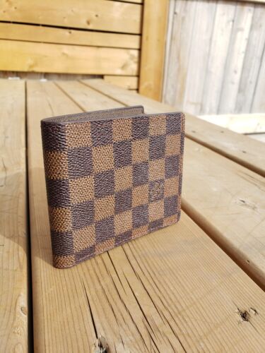 Louis Vuitton Damier Ebene Multiple ID Wallet NEW - Picture 1 of 4