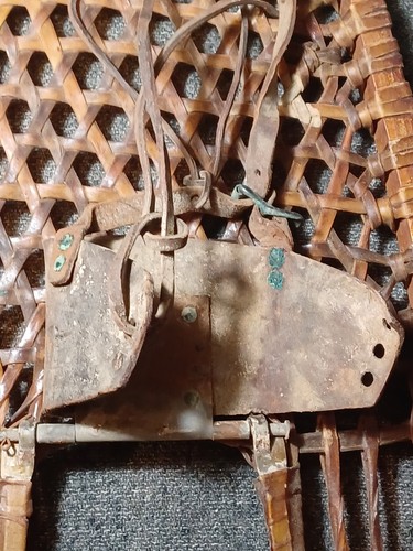 US ARMY WWII BEARPAW SNOWSHOES 1945 MOUNTAIN TROOPS - Picture 8 of 11