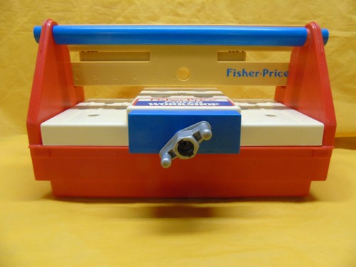 Vintage Fisher Price #2008 Power Workshop und #7155 Schraubenschlüssel-Set.  - Bild 1 von 12