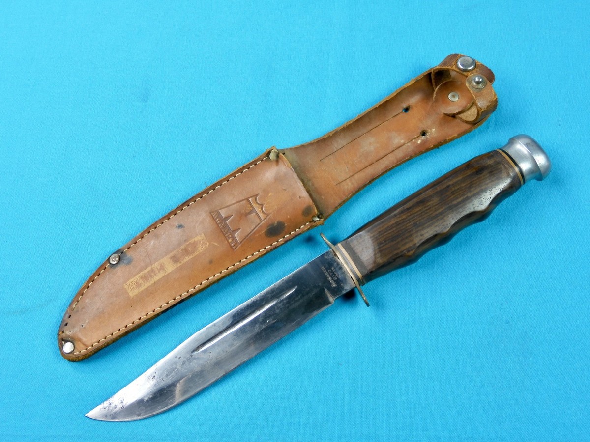 Vintage Japan Japanese Monarch 2172 Hunting Fighting Knife w