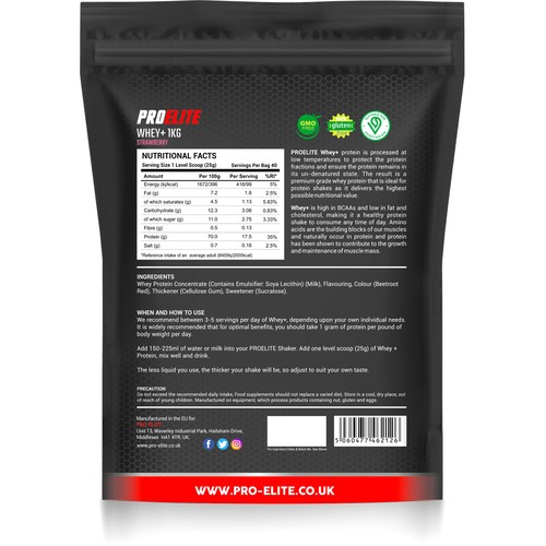 Pure Whey 70 Protein Powder 1kg 2.5kg 5kg Anabolic Lean Muscle Gainer Mass Shake - Picture 4 of 9