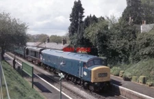 PHOTO  CLASS 46 46035 + 20188 AT MEDSTEAD TAKEN DURING THE MID HANTS RAILWAY DIE