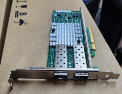 4x NetApp 111-01232+A0 X520-DA2 Dual Port 10GbE PCIe Network Card Controllers