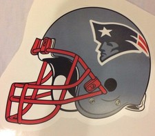 New England Patriots HELMET Logo 9" x 7" FATHEAD Wall Graphics Vinyl sticker