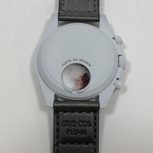 SWATCH×OMEGA OMEGA×swatch MISSION TO PLUTO Dark red × light SWATCH×OMEGA OMEGA×swatch MISSION TO PLUTO Dark red × light