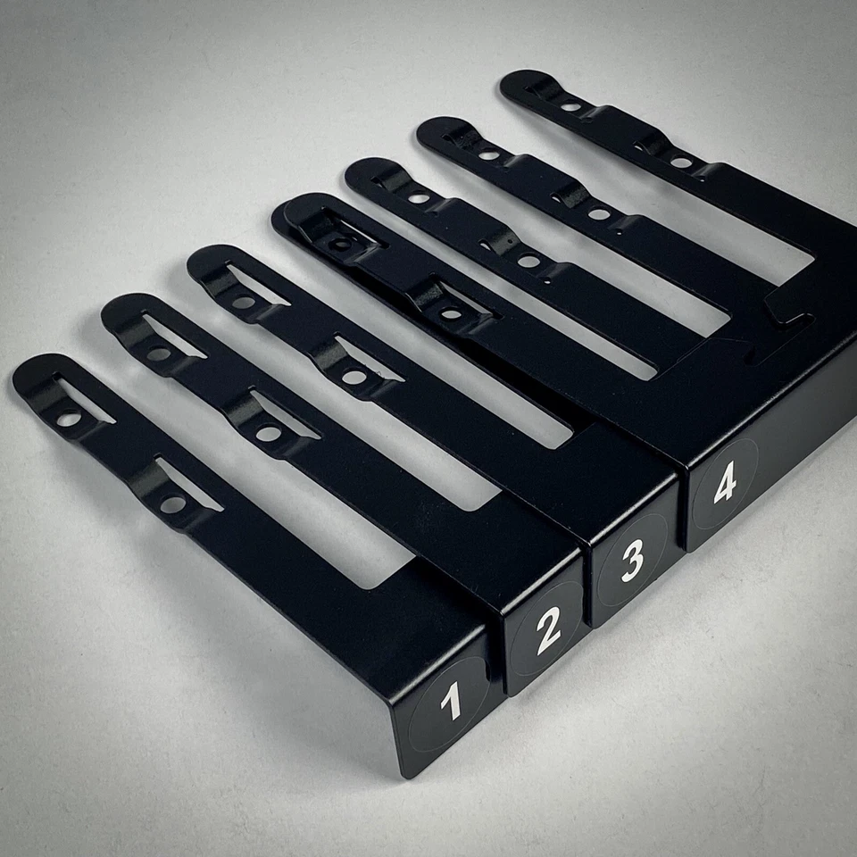 Apple Mac Pro 5,1 CUSTOM BLACK Hard Drive Tray Set of 4 Sleds for A1289 Models - Image 3 of 4