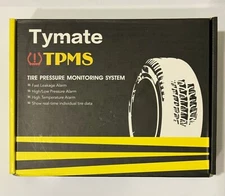Tymate Tire Pressure Monitoring System,Solar Charge, 4External Tmps Sensor M12-3
