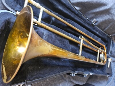King 606 Trombone, USA, w/ case & mouthpiece, Good Condition | eBay