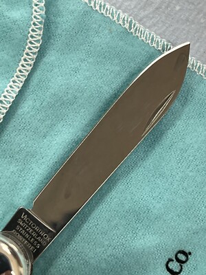 Rare Tiffany Co Victorinox Swiss Army Knife Sterling .925/750