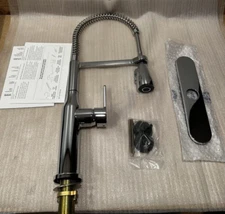 Miseno MNO500DCP Galleria Pre-Rinse Kitchen Faucet Multi-Flow Spray Head Chrome