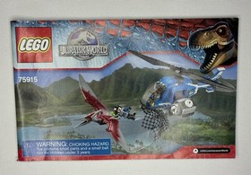 LEGO Jurassic World Instruction Manual Lot 75916 & 75915 Books Only