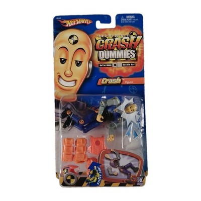 Hot Wheels Incredible Crash Dummies CRASH Figure 2004 NEW Sealed