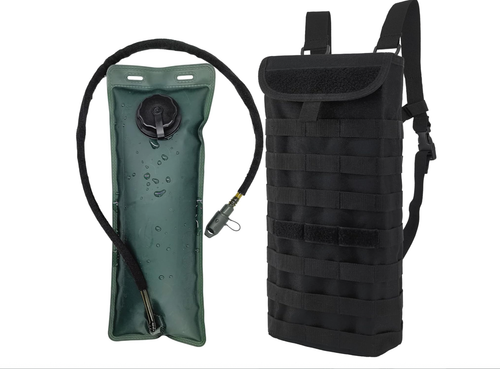 Tactical MOLLE Trinkrucksack Tragerucksack mit 3L Trinkblase für Outdoor - Bild 2 von 8