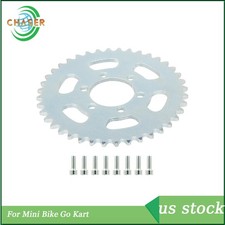 Fit For Mini Bike Go Kart Quad brand new 35 Chain 40T Tooth Rear Sprocket New