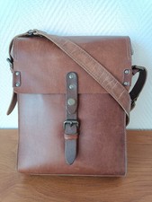 Aunts & Uncles Tyler Postbag M / Vintage Tan / Massenger Bag / Büffelleder