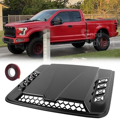 For Ford F-150 F-250 F-350 Pickup Air Flow Scoop Hood Intake Vent Bonnet Cover