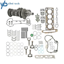 Engine Overhaul Rebuild Kit Crankshaft Connecting Rods For Chevrolet GMC 2.4L