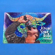 2000 WWF Wrestling vending Prism sticker The Rock Dwayne Johnson know your role