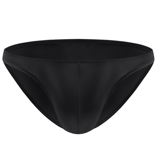 Men's Soft Fabric Low Waist Briefs Solid Underwear With Breathable Pouch - Picture 20 of 44