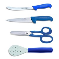 Fr. Dick Fischmesser Set 4-Tlg Stechmesser Filiermesser Schupper & Flossenschere