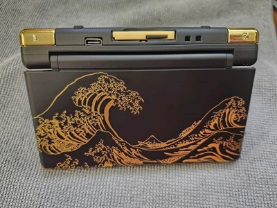NDS Lite - USB-C Charging - eXtremeRate The Great Wave Black and Gold Shell