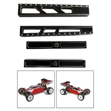 4 Pieces Model Car Adjuster Ruler with Scale Vehicle Measuring Tool for 1/10
