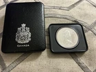 1875-1975 Canada Silver Dollar commemorating Calgary & Calgary Rodeo fine silver