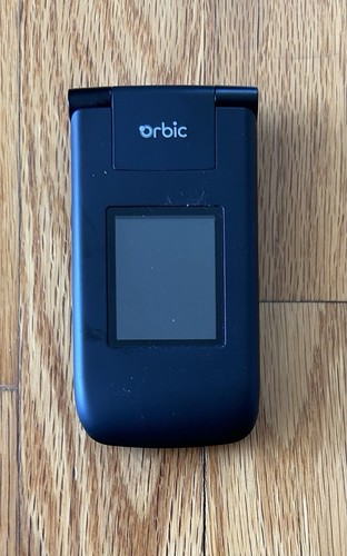 ORBIC Journey V RC2200L 4G LTE Flip Phone Black
