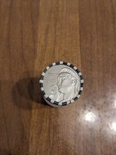 2026-D Roll Enduring Liberty Half Dollar Uncirculated OBW Bank Roll - Head/Tail