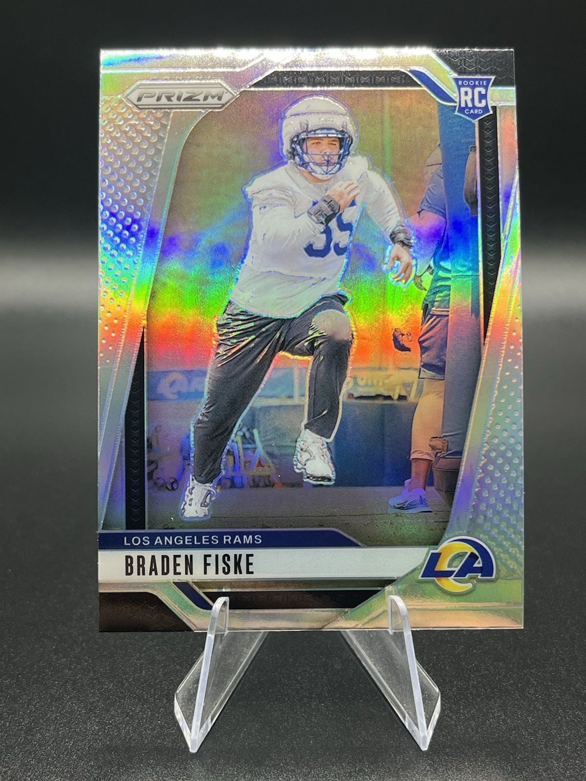 BRADEN FISKE 2024 Panini Prizm #310 Silver Rookie Card RC