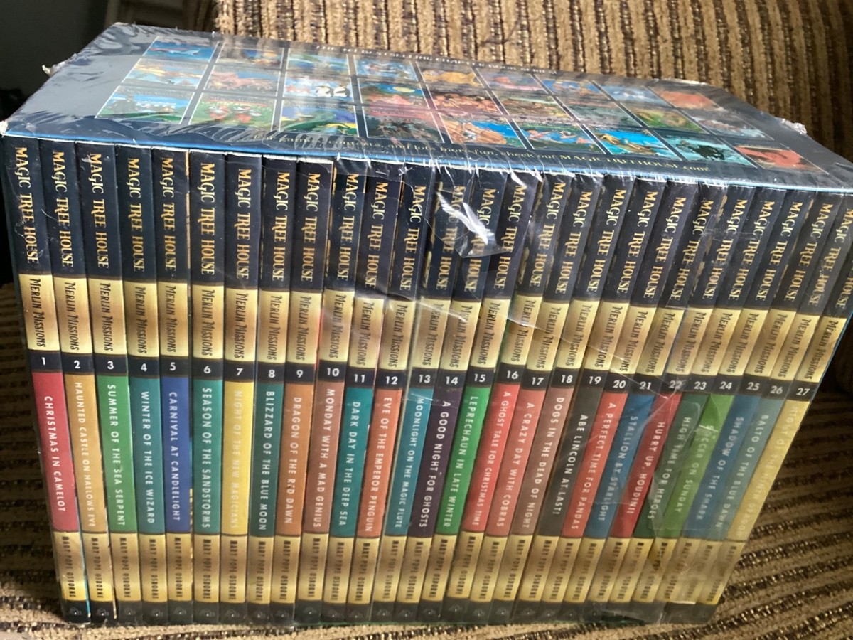洋書 Magic Tree House Merlin Missions 1-25 Amazon.com: Magic Tree House Merlin Mission Collection Box