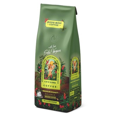 Coffee by Sofia Vergara, Medium Roast, Ground Premium Colombian Coffee, 12 Ou...