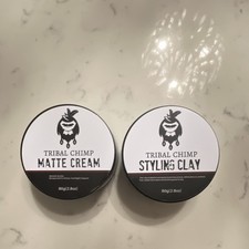 Tribal Chimp Matte Cream Styling Clay Cream Clay Hair Product 80g 2.8oz