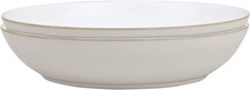 Denby Natural Canvas Pasta Bowl Set Of 2, White