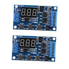 2pcs DC 5V-36V Timer Module Trigger Cycle Delay Timer Switch Turn On/Off