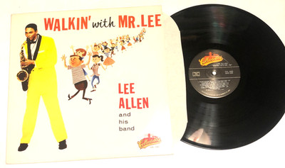 Lee Allen And His Band  Walkin With Mr Lee Lp 1994 reissue  Nm