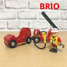 BRIO Fire Truck Ladder Truck Firefighter's Brother Set e9cbc0