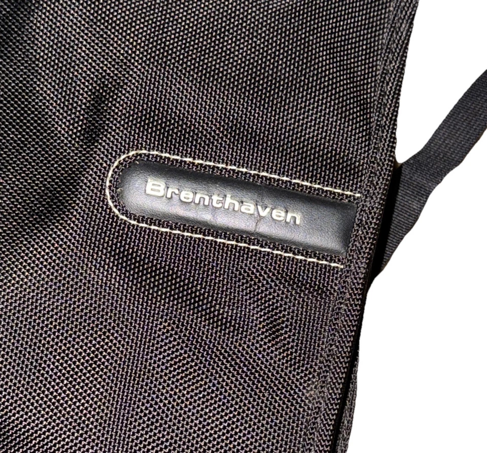 Brenthaven Prostyle Slim Pack Laptop Macbook Tablet Backpack Business Black - Image 2 of 4