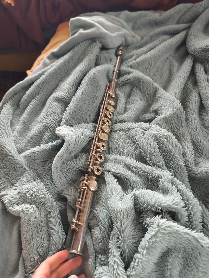 Vintage F.E. Olds Studio Flöte, Versilbert, Bj. ca. 1957, Seriennr. 204479 - Bild 4 von 4